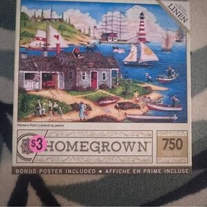 Homegrown 750 Piece Puzzle with Bonus Poster